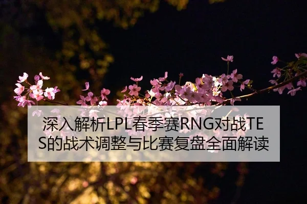 深入解析LPL春季赛RNG对战TES的战术调整与比赛复盘全面解读